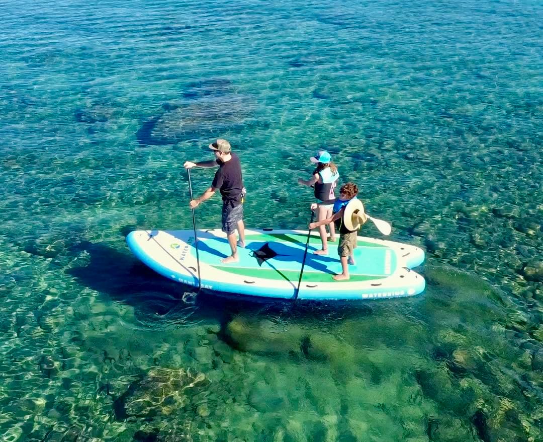 Waterkids Paddle Boards for Kids and Adults, Inflatable Stand Up Paddle Board Packages for Families