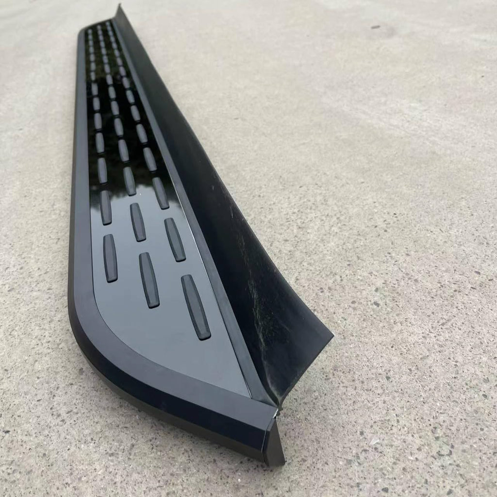Running Boards for Volkswagen VW Atlas 2018 2019-2024 2025 S SE SEL, 2Pcs Aluminum Fixed Side Steps Bars,Heavy-Duty Step Bars,Anti-Slip Running Board for Car,Stylish Side Leaf Board(with Brackets)