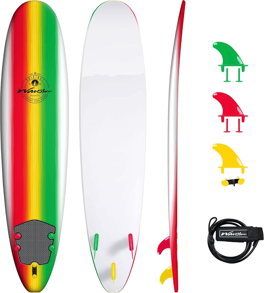 Wavestorm - Classic Soft Top Foam 8ft Surfboard