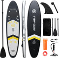 10.6'32'6 Premium Inflatable Stand Up Paddle Boards with Durable SUP Paddle Board Accessories Wide Stable Design Includes Backpack Required Parts Non-Slip Comfort Deck for Youth & Adults