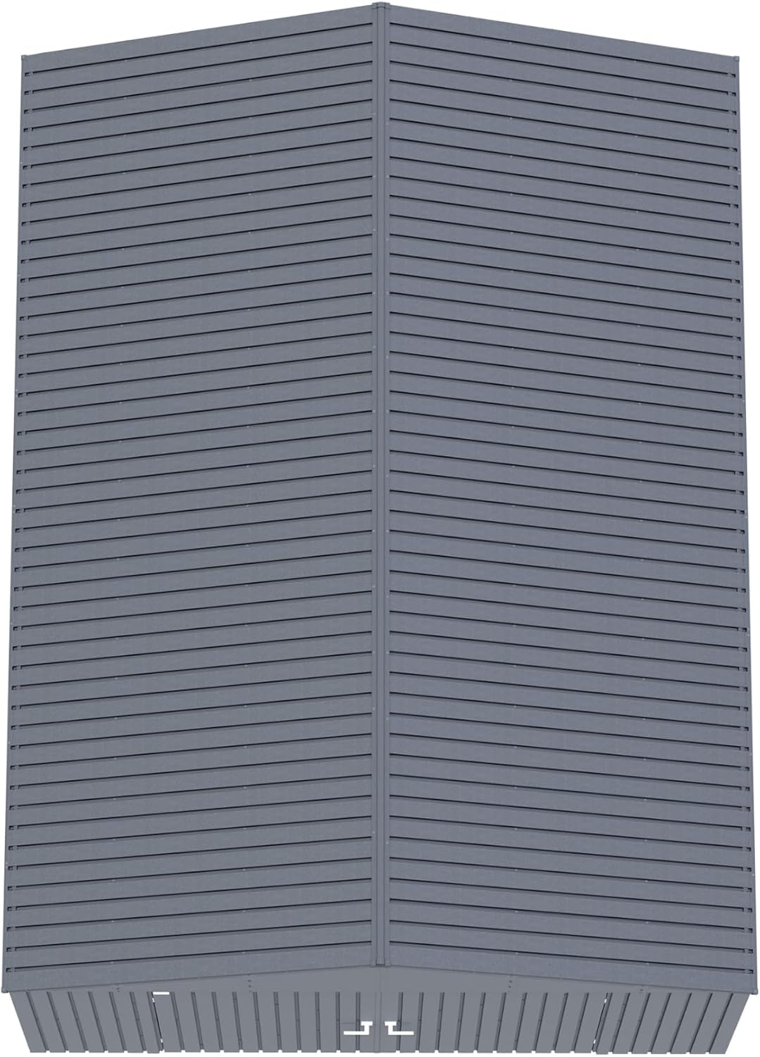 Arrow Shed Elite 12' x 16' Tall Outdoor Steel Storage Shed with High Gable and Lockable Doors Storage Building, Anthracite