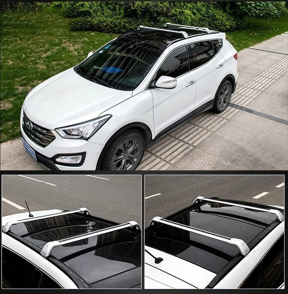Cross Bars Fits for Hyundai Ioniq 9 S SE SEL Limited Calligraphy 2025 2026 Silver 2PCS