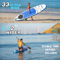 Inflatable Paddle Board,Extra Wide 10.6'/11' Stand Up Paddle Board with Sup Accessories,400lbs Capacity for Family with Safety Leash, All Skill Levels Sup for Yoga,Fishing,Surfing