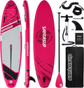 Inflatable Stand Up Paddle Board with SUP Accessories, Anti-Slip EVA Deck, 10'6'/11' Wide Stance Board, Sup Board for Adults & Youth of All Skill Levels Backpack