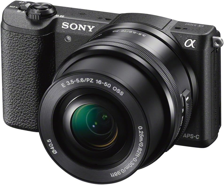Sony a5100 16-50mm Mirrorless Digital Camera with 3-Inch Flip Up LCD (Black) (Renewed)