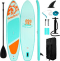 FunWater Inflatable Stand Up Paddle Board with Premium SUP Paddleboard Accessories, Anti-Slip EVA Deck, 11'6''/11'/10'6'' Paddle Boards for Adults & Youth of All Skill Levels