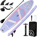 AIR-STONE 10'6' 450 lb Capacity，Inflatable Stand Up Paddle Board with sup Accessories Including Backpack, Repairing Kits, Non-Slip Deck, Leash, 3 Fins, Paddle and Hand Pump