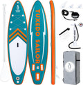 Tuxedo Sailor 10'6'/11' Inflatable Stand Up Paddle Board with SUP Accessories, Anti-Slip EVA Deck and Large Fin, Paddle Boards for Adults & Youth of All Skill Levels