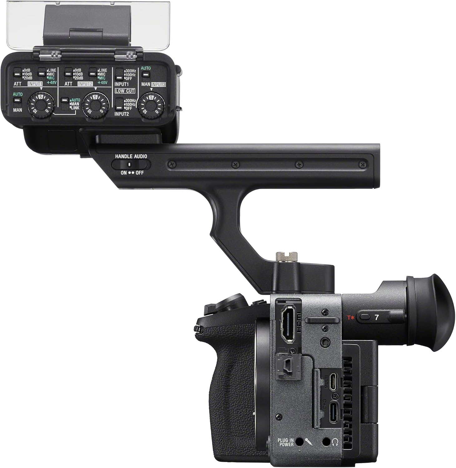 Sony FX2 Full-Frame Cinema Camera with XLR Handle, Gray