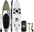 Atoll Inflatable Paddle Board with Premium SUP Stand Up Paddle Board Accessories & Back Pack, Non-Slip Comfort Deck for Unisex Adult