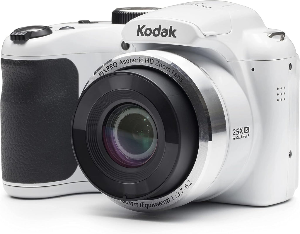 KODAK PIXPRO Astro Zoom AZ252-WH 16MP Digital Camera with 25X Optical Zoom and 3' LCD (White)