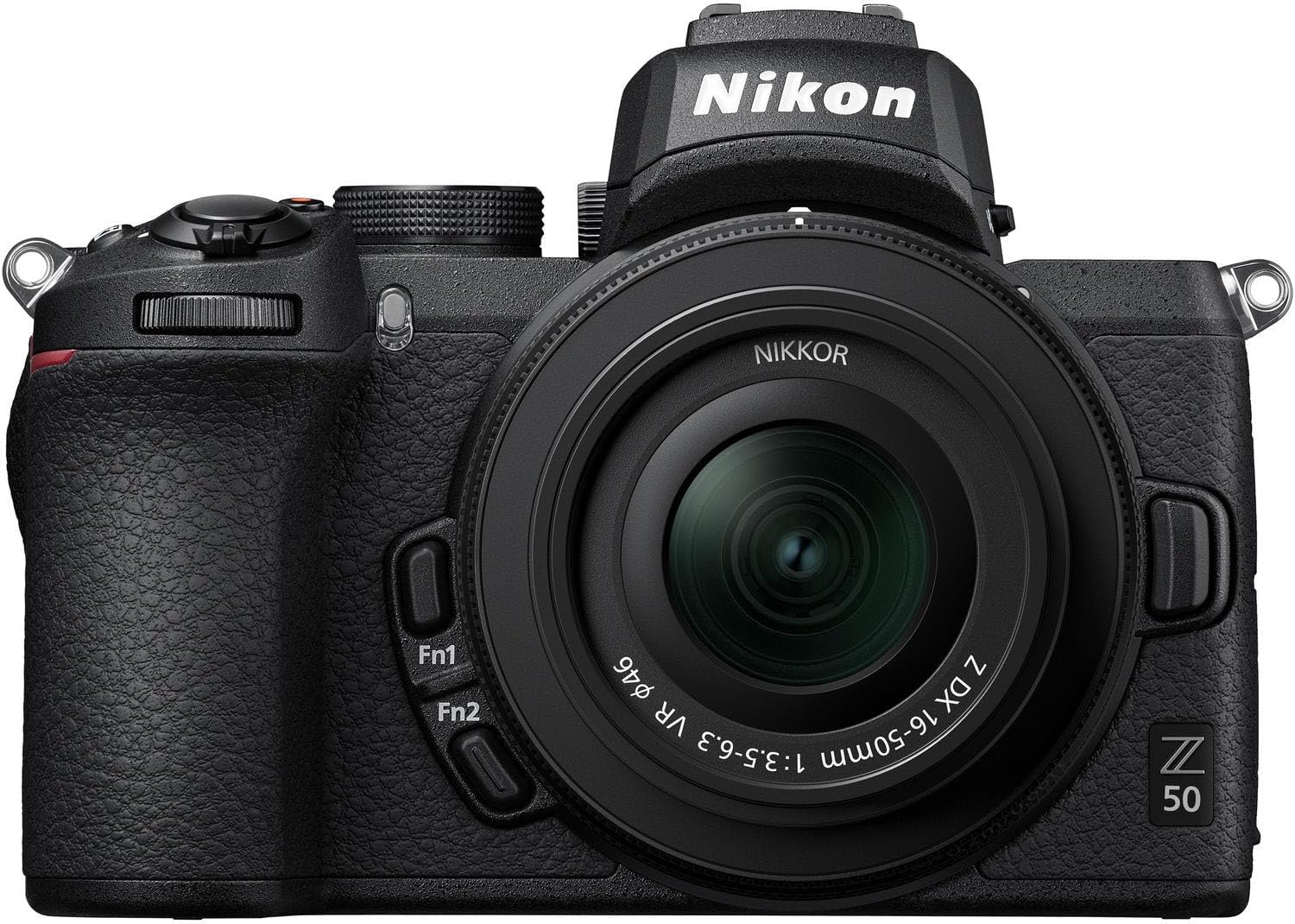 Nikon Z50 Mirrorless Camera with Z DX 16-50mm f/3.5-6.3 VR and 420-800mm f/8 Manual Super HD Telephoto Lens + 128 GB Memory + Extra Battery + Camera Case + More (31pc Bundle) (Renewed)