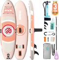 Niphean（Ultra-Light） Inflatable Paddle Board with StabilTrac Fin and Durable SUP Accessories, 10' Stand Up Paddle Boards for Adults & Youth, Versatile Yoga Paddle Board, Gift Ideas