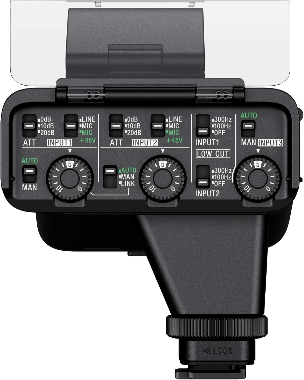 Sony Digital XLR Adaptor Kit with Microphone - XLR-K3M