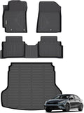 GINOWY-Floor Mats & Cargo Liner Full Set for Kia Forte 2019-2024,Compatible with Kia Forte GT丨GT-Line丨LX丨LXS Floor Liners TPE Rubber Cargo Trunk Mat Accessories