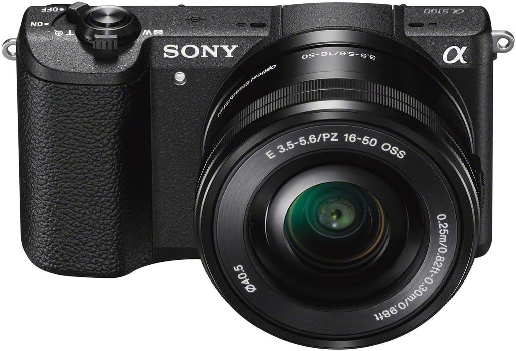 Sony a5100 16-50mm Mirrorless Digital Camera with 3-Inch Flip Up LCD (Black) (Renewed)