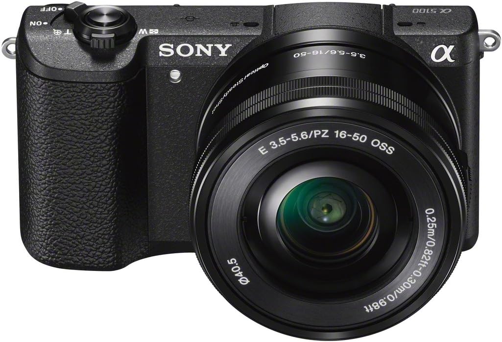 Sony a5100 16-50mm Mirrorless Digital Camera with 3-Inch Flip Up LCD (Black) (Renewed)
