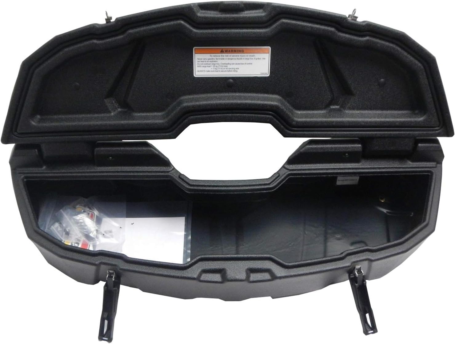 Can-Am New OEM ATV Black Cargo Storage Box, Outlander & Maverick, 715003879