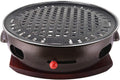 BBQ Barbeque Barbecue Grill, BBQ, Large Cast Iron Barbecue Meat Stove, Korean Household Charcoal Grill, Maifan Stone Baking Pan, Indoor Outdoor (Color : A)