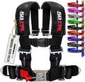 50 Caliber Racing 4-Point Harness for Bucket Seat | Quick-Release Safety Belt | 10 Colors | UTV, RZR, Racing Car Upgrade | Secure Comfort for Off-Road Adventures [6000]