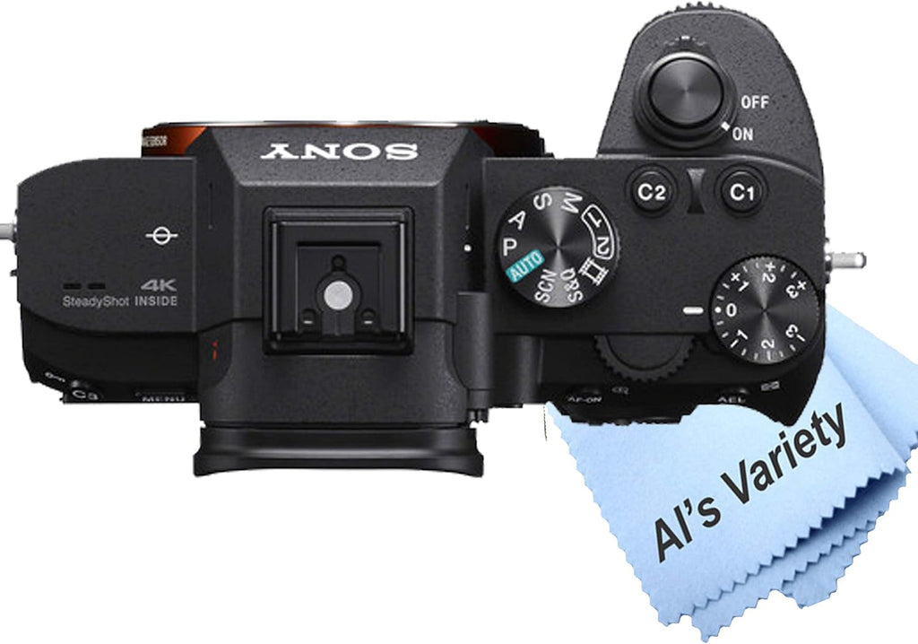 Sony A7 III Mirrorless Camera with 28-70mm + 128GB Extreme Speed Card, U-Grip, Microphone, LED Video Light, Spare Battery, Filter Kit, More (Extreme Pro-Bundle), Black (Renewed)