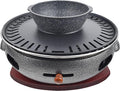 BBQ Barbeque Barbecue Grill, BBQ, Multifunctional Smokeless Charcoal Grill, Household Korean BBQ Grill, Small Grill Outdoor Cooking (Color : B)