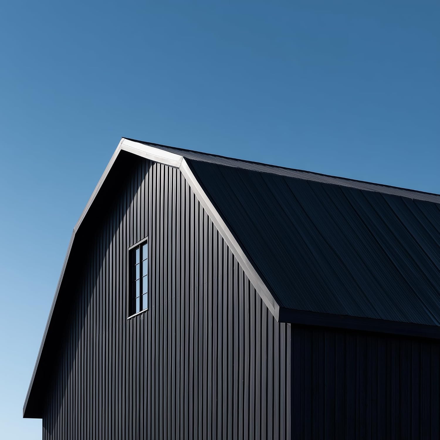 EVOLVE Barn & Fence Paint, Flat (Black), 5 Gallon – Durable Scratch-Resistant Wood Coating for Outbuildings & Fences, Fast-Dry Water-Based Formula