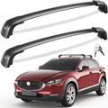 Tuyoung 300lbs Roof Rack Cross Bars Fit for Mazda CX30 CX-30 2020 2021 2022 2023 2024 2025 2026 with Flush Side Rails，Lockable Heavy Duty Anti-Theft Aluminum Roof Rails Crossbars Cargo Carrier Bag