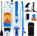 Inflatable Stand Up Paddle Board with SUP Accessories, Anti-Slip EVA Deck, Family-Friendly SUP Boards for Adults & Youth of All Skill Levels, Versatile Yoga Paddle Board