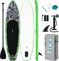 FunWater Inflatable Stand Up Paddle Board with Premium SUP Paddleboard Accessories, Anti-Slip EVA Deck, 11'6''/11'/10'6'' Paddle Boards for Adults & Youth of All Skill Levels