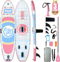 Niphean（Ultra-Light） Inflatable Paddle Board with StabilTrac Fin and Durable SUP Accessories, 10' Stand Up Paddle Boards for Adults & Youth, Versatile Yoga Paddle Board, Gift Ideas
