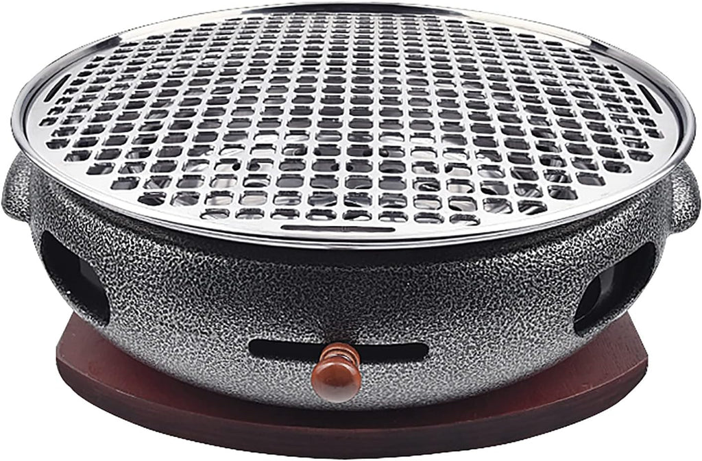 BBQ Barbeque Barbecue Grill, BBQ, Multifunctional Smokeless Charcoal Grill, Household Korean BBQ Grill, Small Grill Outdoor Cooking (Color : B)