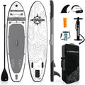 HEYBOARD Inflatable Stand Up Paddle Board 10'6'×32'×6' Standup Paddleboard with Premium SUP Accessories & Backpack, Non-Slip Deck, Waterproof Bag, Leash, Paddle, Hand Pump