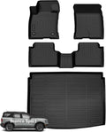 Wayhigh® Floor Mats & Cargo Liner for Ford Bronco Sport 2021-2026, All Weather TPE Car Mats Waterproof Heavy Duty Floor Liners Custom Fit for Bronco Sport Accessories