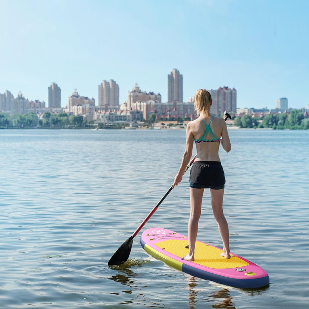 Bifanuo Inflatable Stand Up Paddle Board with SUP Accessories and Backpack