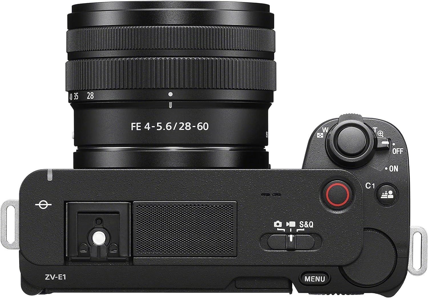 Sony Alpha ZV-E1 Full-Frame Interchangeable Lens Mirrorless Vlog Camera with 28-60mm Lens - Black Body