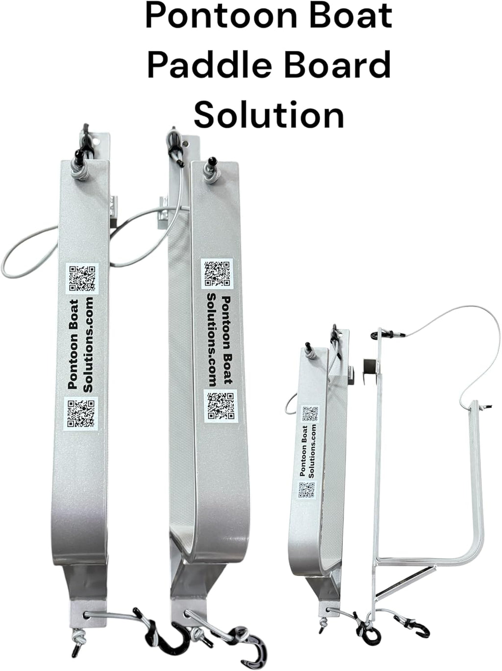 Pontoon Boat Wake Board/Paddle Board Solution