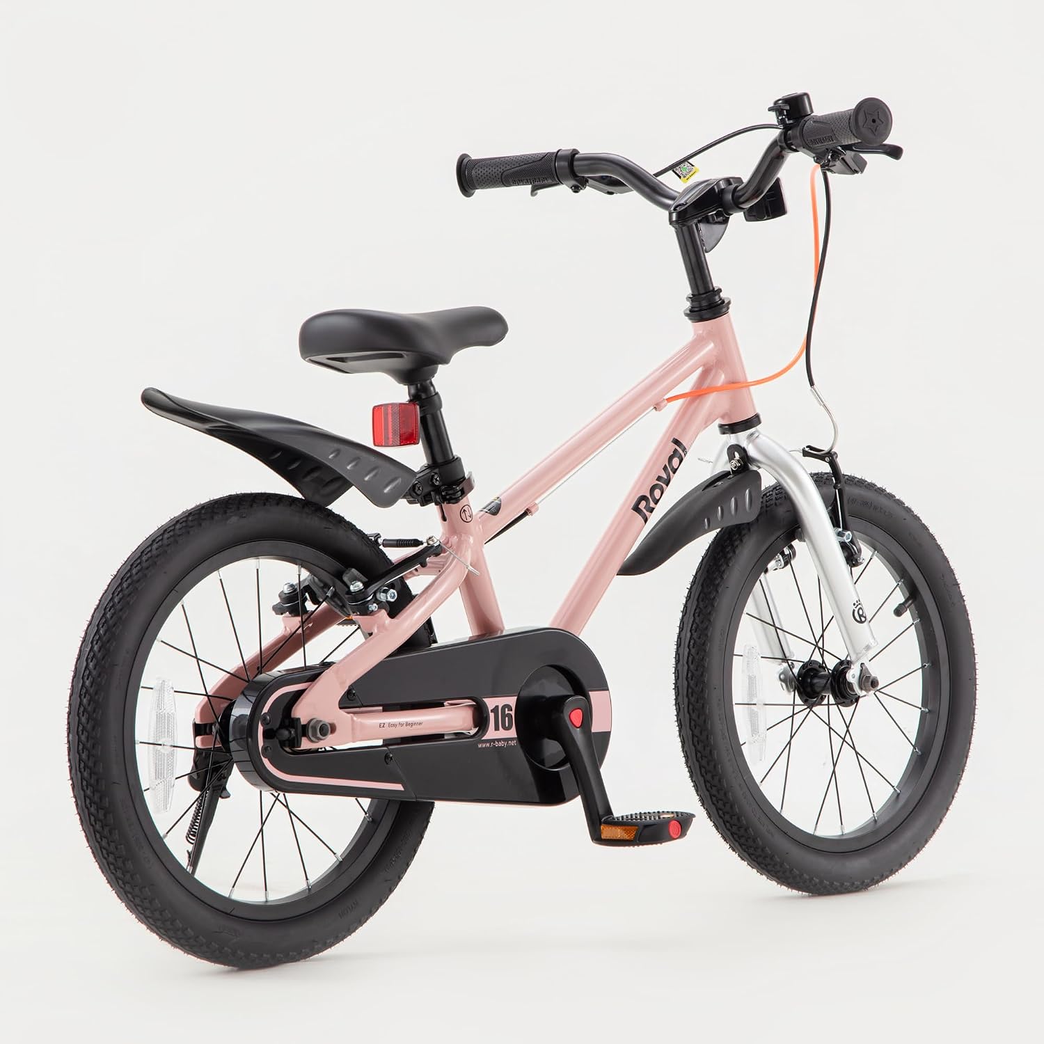 RoyalBaby EZ Fride Kids Bike 16 18 20 Inch, Lightweight Aluminum 2-in-1 Balance to Pedal Bike with One-Key Switch for Boys Girls Ages 4+