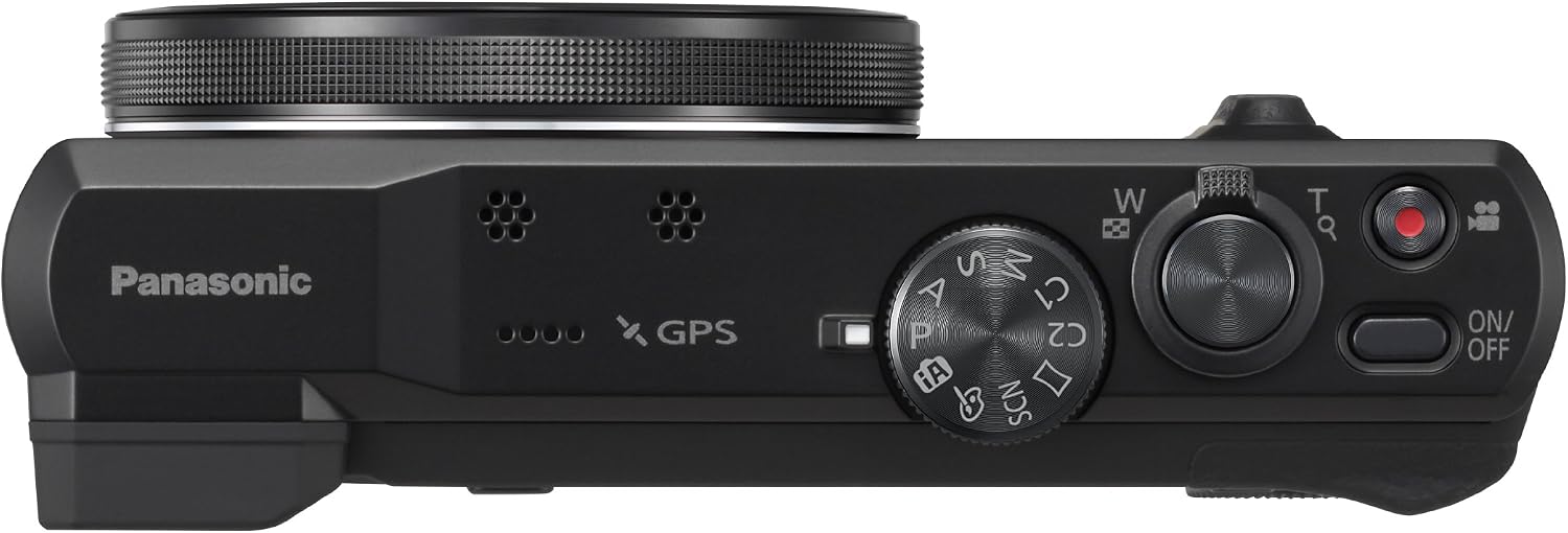 Panasonic DMC-ZS40K Digital Camera with 3-Inch LCD (Black)