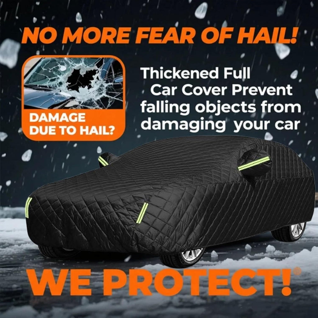 Winter Heavy Duty Car Cover for VW Golf Cabrio MK1 1979-94– 5-Layer Waterproof All-Weather Car Cover for Hail Protection Snowproof, Windproof, UV & Sun Protection