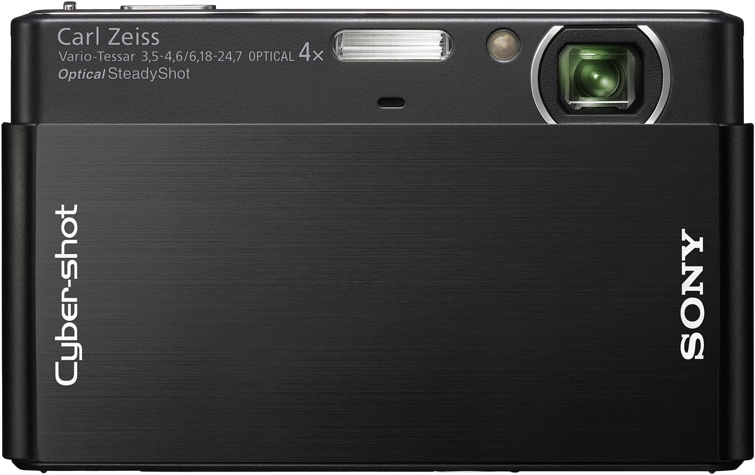 Sony Cybershot DSC-T77 Full HD 1080i, 10.1 MP Digital Camera with 4x Optical Zoom with Super Steady Shot Image Stabilization (Black)