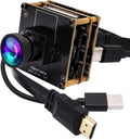 ELP 4K HDMI USB Camera - Wide Angle, 2X Digital Zoom, H.265, 8MP, UVC USB2.0 for Laptop & Monitor