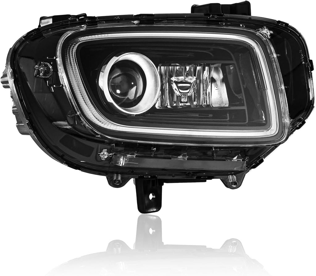 LED Headlight Assembly with Drl Compatible with 2020-2025 Hyundai Venue Limited (Not compatible with SE/SEL), Passenger Side