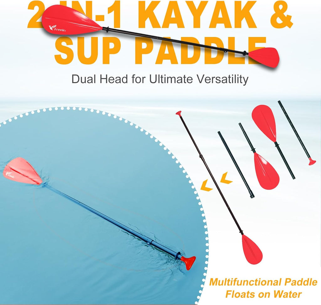 Freein SUP Inflatable Stand Up Paddle Board with Kayak Seat,Paddle Boards for Adults 10'/10'6'/11', Accessories sup Pump Adaptor,sup Kayak Paddle