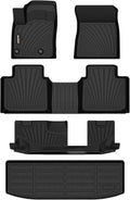 Binmotor-Floor Mats & Cargo Liner for Mitsubishi Outlander 2022-2024 2025 SE,SEL,ES,SE, Launch Edition,Platinum Edition (Excludes PHEV and Sport Versions), All Weather Outlander Accessories
