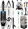 Spatium 11'5'x32' Magnetic Cup Holder Touring Paddle Board Stand Up Paddle Board for Adults,440lb Capacity SUP Board with Camera Mount for Youth & Adults of All Skill Levels