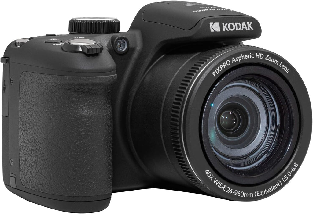 Kodak PIXPRO AZ405 16MP Astro Zoom Digital Camera with 40x Optical Zoom (Black) Bundle with 128GB SD Card (2 Items)