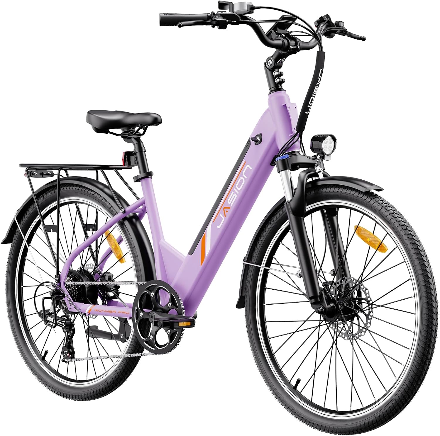 Jasion Roamer/ST/Pro Electric Bike for Adults, 26' Commuter Ebike 1200W 528WH Removable Battery, 28MPH 40-62miles,Electric Bicycles for Women/Man,UL2849 Certified