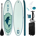 FunWater Inflatable Stand Up Paddle Board 10'6'/11'/11'6' Paddle Board for Adults & Youth, Paddleboards Inflatable with Premium SUP Accessories, Wide Stable, Non-Slip Comfort Deck