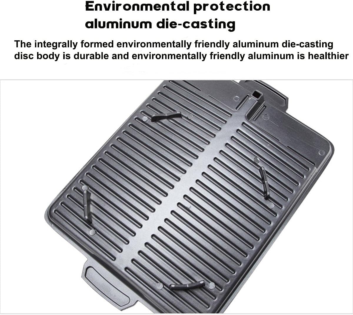 Portable Korean BBQ Grill Pan Non-Stick Charcoal Grill Plate Butane Gas Stove Cooker Party Picnic Terrace Beach Barbecue Tray